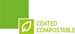 Coated compostable