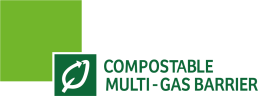 Compostable multi gas barrier
