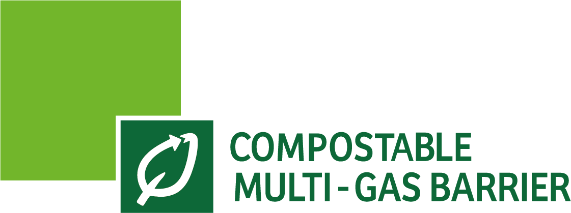 Compostable multi gas barrier